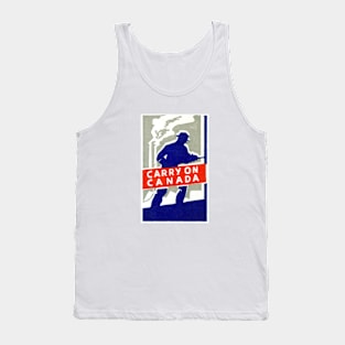 WWII Carry On Canada Tank Top